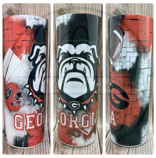 Ga Bulldog Tumbler Png 