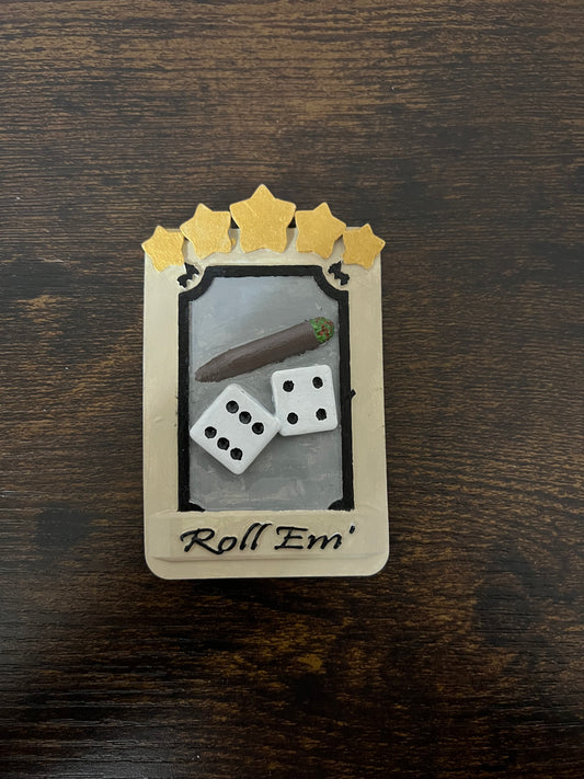 Roll Em’ / 3D Monopoly Go Sticker /3.8 in X  2.4 in