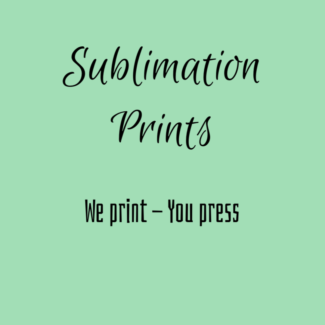 Sublimation prints
